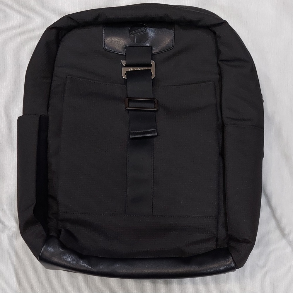 Paperclip diaper baby backpack bag black
